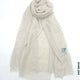 Lightweight Crystal Shawl Hijab Mist Beige Scarf (Hijab)