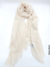 Lightweight Small Size Shawl Hijab Cream Beige Scarf (Hijab)