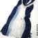 Ombre Kresha Thailendi Blue White Scarf (Hijab)