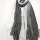 Ombre Kresha Thailendi Grey White 8 Scarf (Hijab)