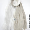 Ombre Kresha Thailendi Light Beige White 27 Scarf (Hijab)