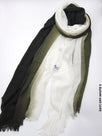 Ombre Kresha Thailendi Zaiti Off-White Scarf (Hijab)