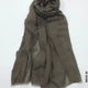 PM Scarf Linen for Summer Beige 20 Linen Scarf