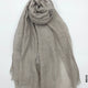 PM Scarf Linen for Summer Beige Linen Scarf