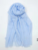 PM Scarf Linen for Summer Blue Linen Scarf