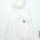 PM Scarf Linen for Summer Off White Linen Scarf