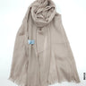 Premium Viscose Shawl Hijab Beige Scarf (Hijab)