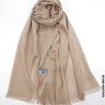 Premium Viscose Shawl Hijab Golden Beige Scarf (Hijab)