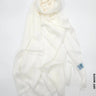 Premium Viscose Shawl Hijab Off White Scarf (Hijab)