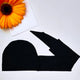 Princess Turban Scarf Black Bandana