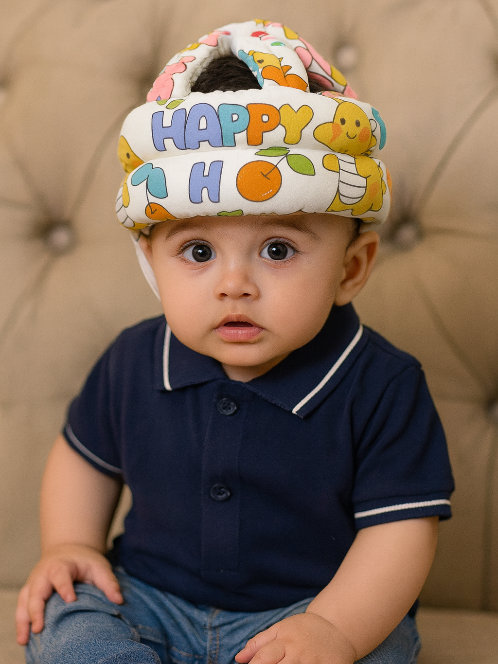 Anti-Fall Head Protection Cap for Babies