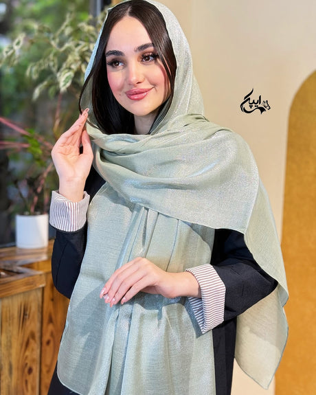 Metalic Mirai Masonic Shawl for Eid