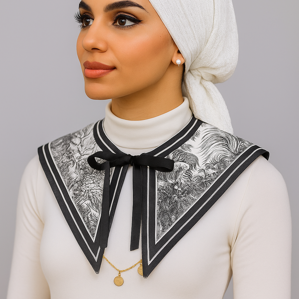 Printed Dickey Collars