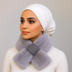 Warm Winter fur Neck Scarf