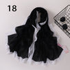 Frame border  Linen scarf Kuwait lady