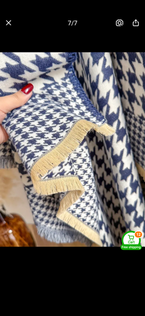 Premium Cashmere Warm Winter Shawl