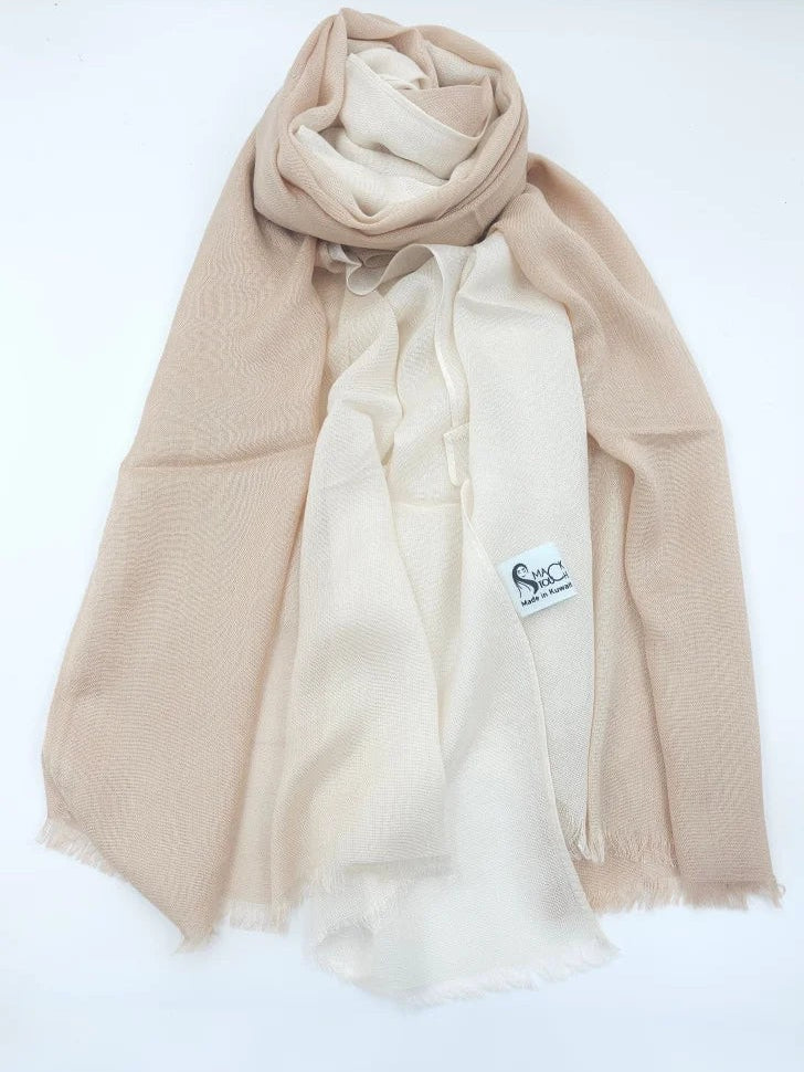Shaded Linen Viscose Scarf