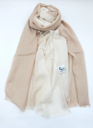 Shaded Linen Viscose Scarf
