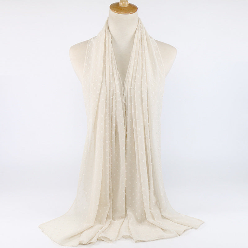 Chiffon Dot Scarf
