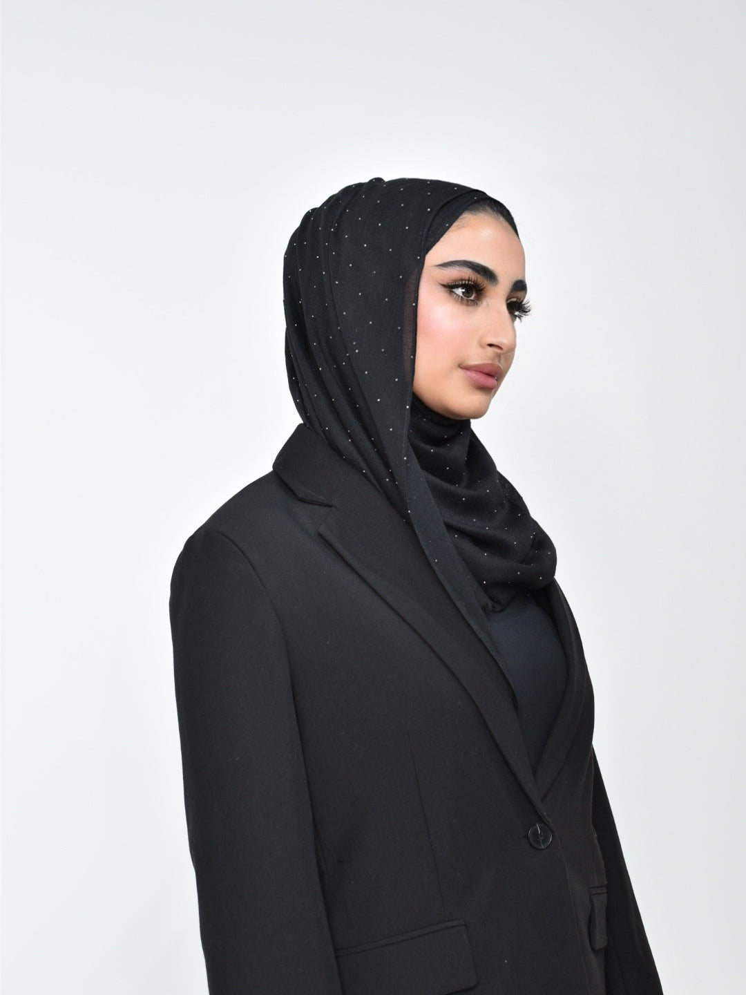 Lightweight Crystal Shawl Hijab