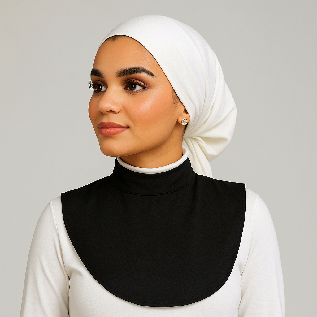 Solid Plain Dickey Collar