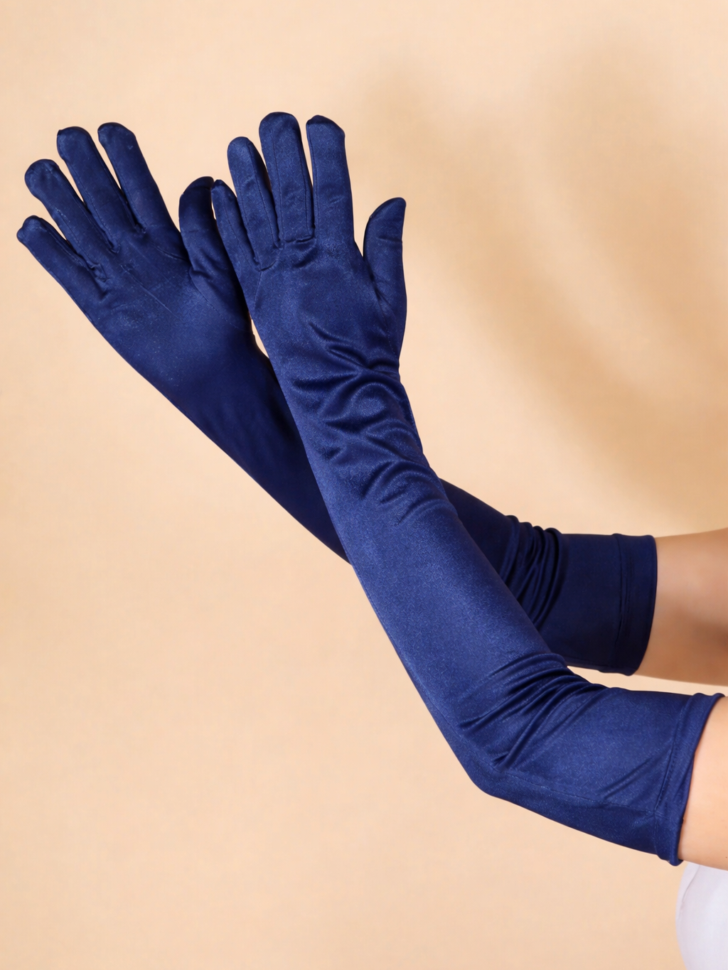 Long Velvet Gloves