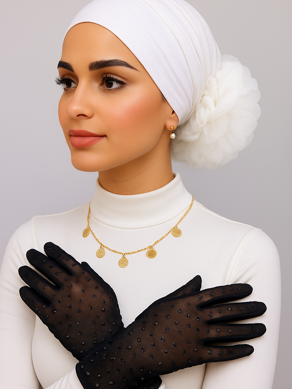 Crystal Decor Gloves