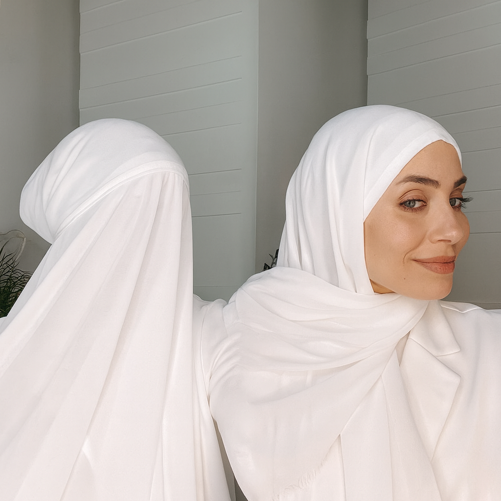 Instant Chiffon Hijab with Undercap