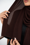 Chiffon with Canvas Hijab
