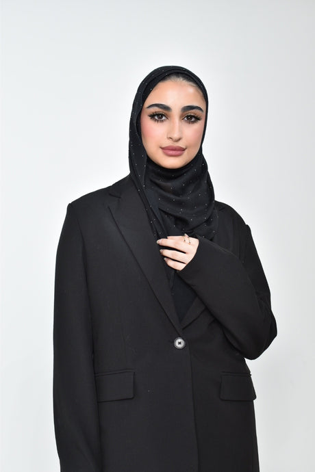 Lightweight Crystal Shawl Hijab