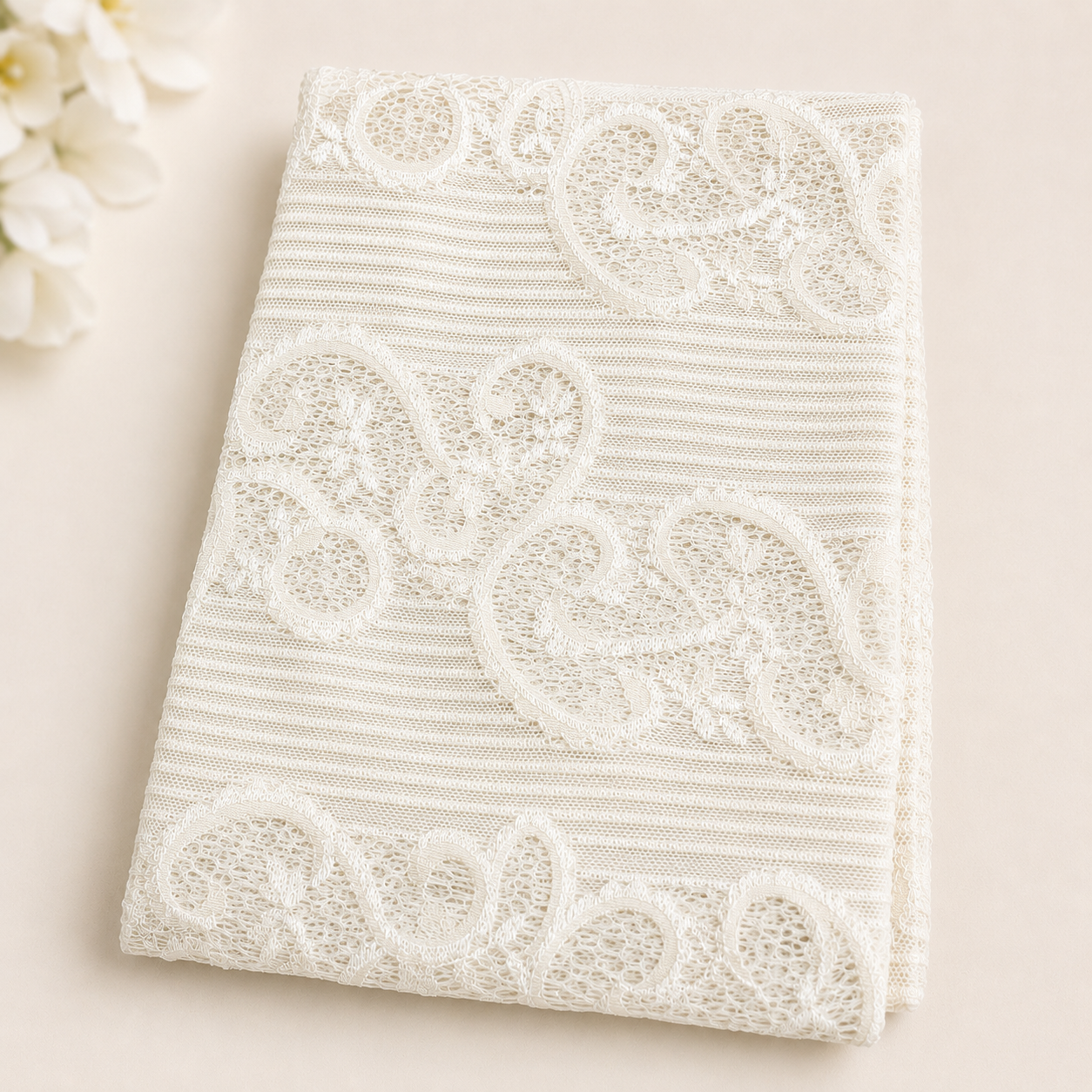 Lace stretchable fabric
