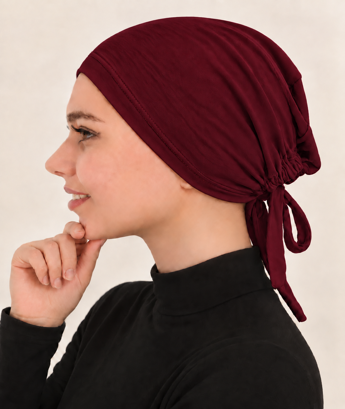 Underscarf Bonnet Cap | Adjustable Undercap