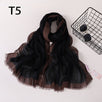 Frame border  Linen scarf Kuwait lady