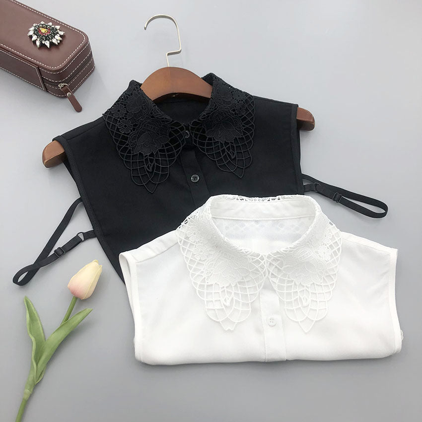 Lace Dickey Collar for Women | Plain
