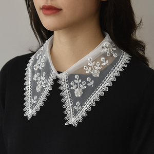 Flower Detachable Decor Collar