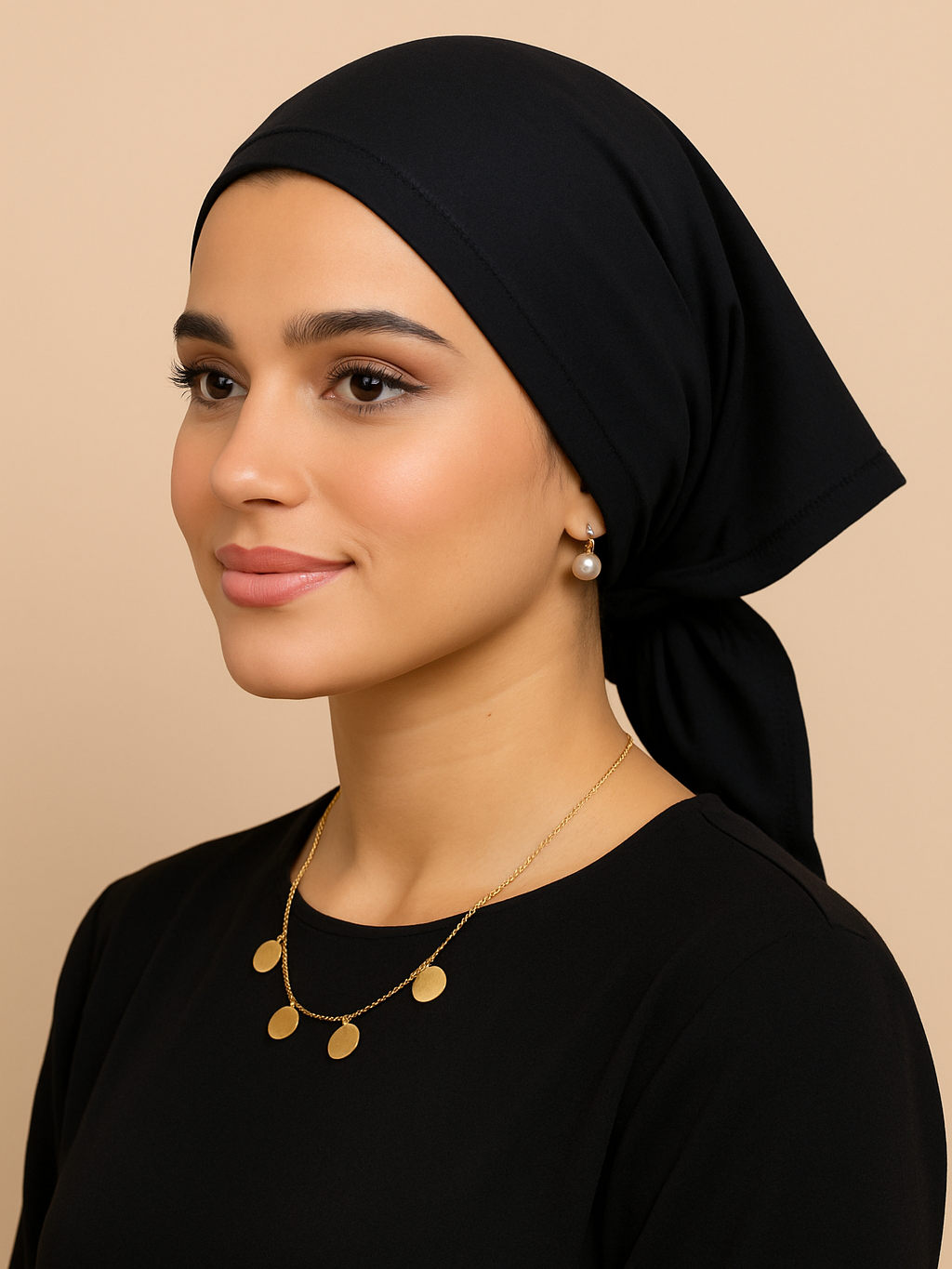 Hijab Undercap With German Cotton Stretch