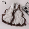 Frame border  Linen scarf Kuwait lady