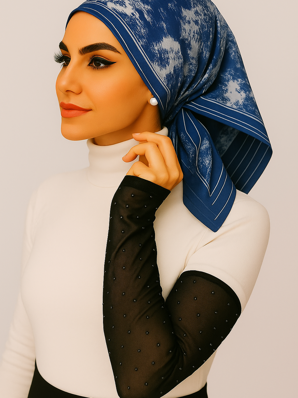 Rhinestone arm sleeves for women