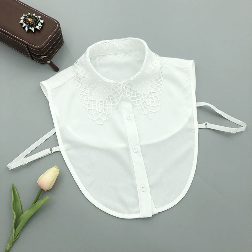 Lace Dickey Collar for Women | Plain