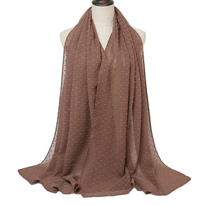 Chiffon Dot Scarf