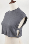 Soft fabric and Comfortable dickey collar
