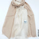 Shaded Linen Viscose Scarf Beige Blast