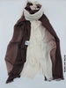 Shaded Linen Viscose Scarf Bunni Off White