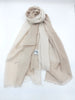 Shaded Linen Viscose Scarf Light Royal Beige