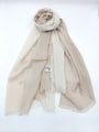 Shaded Linen Viscose Scarf Light Royal Beige