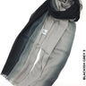 Shaded Ombre Premium Scarf Blackish Grey 3 Linen