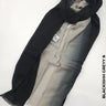 Shaded Ombre Premium Scarf Blackishh Greyy 8 Linen