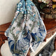 Women Silk Scarf for Summer Hijab Murabba 90*90