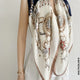 Women Silk Scarf for Summer Hijab Murabba