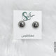 Super Strong Magnetic Hijab Pins (2 Pcs) Dark Sliver Buckle